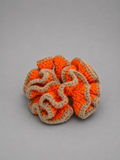 Halo Outline Ruffle Scrunchie