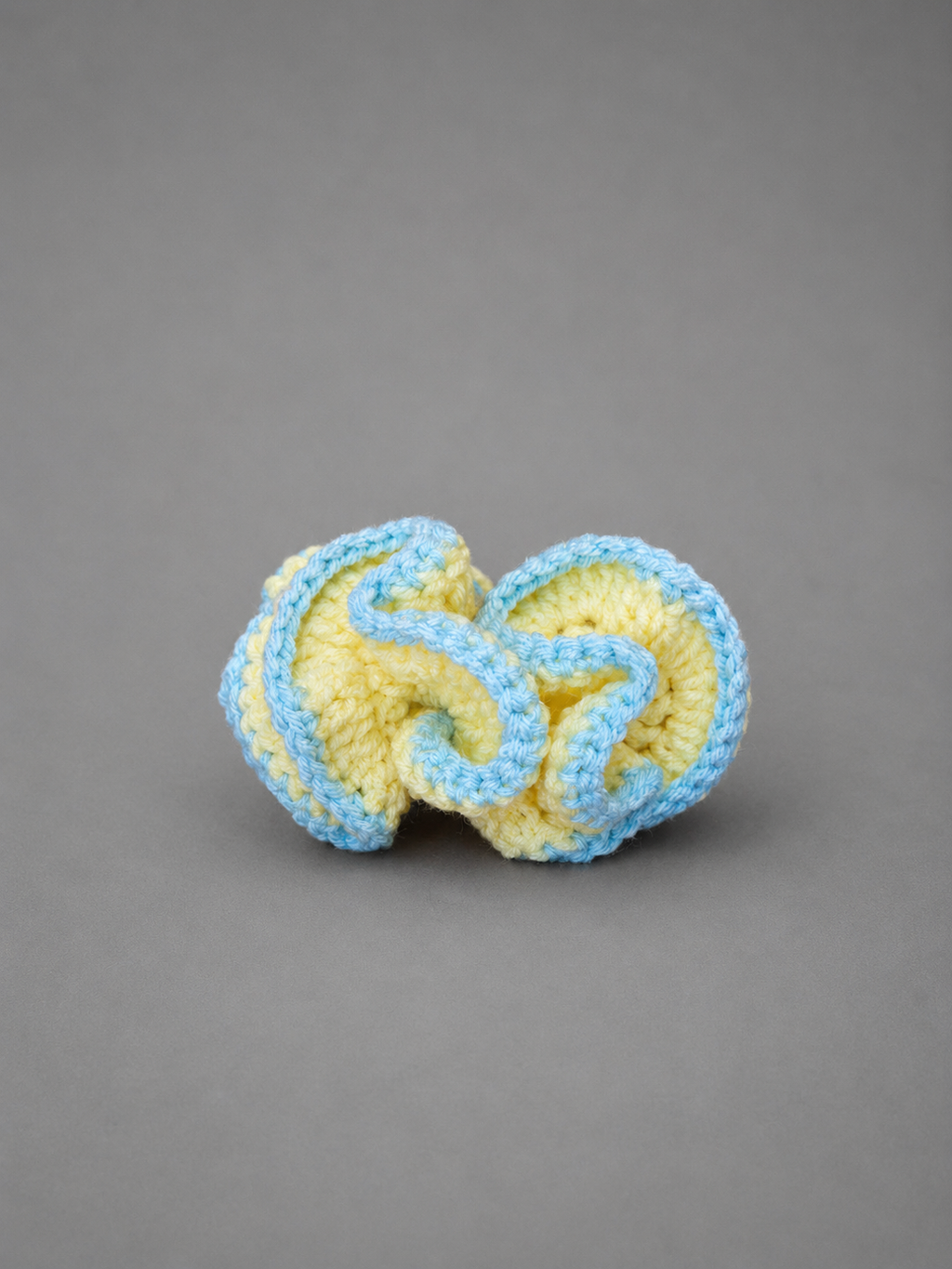 Halo Outline Ruffle Scrunchie