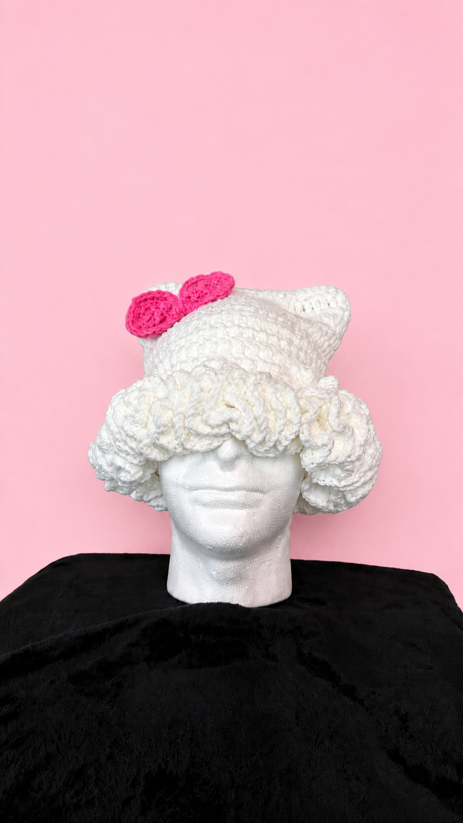 Hello-Kitty Ruffle Bucket Hat
