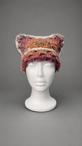 Granny Square Cat Ear Beanie