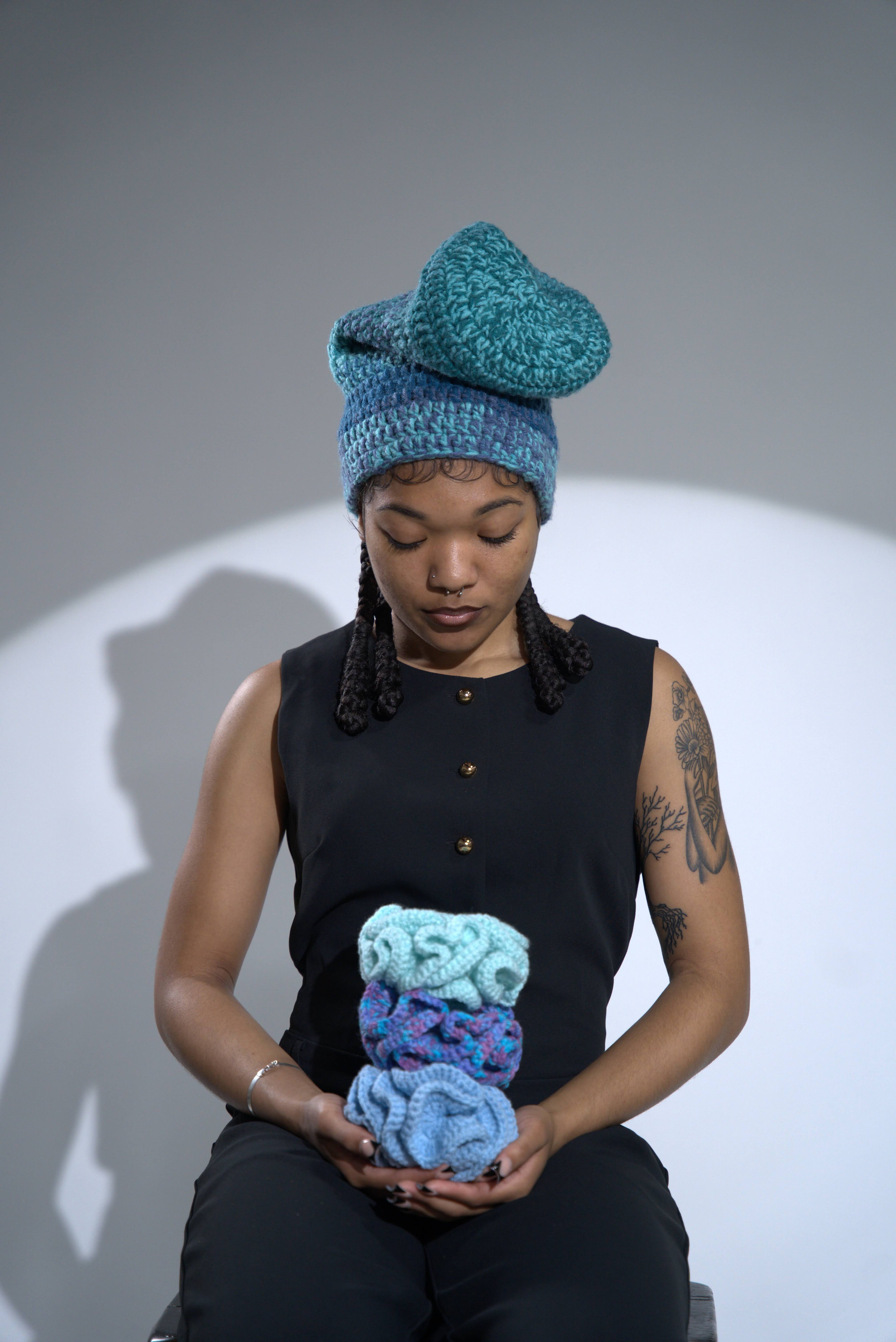 Coastal Calm Scrunchies