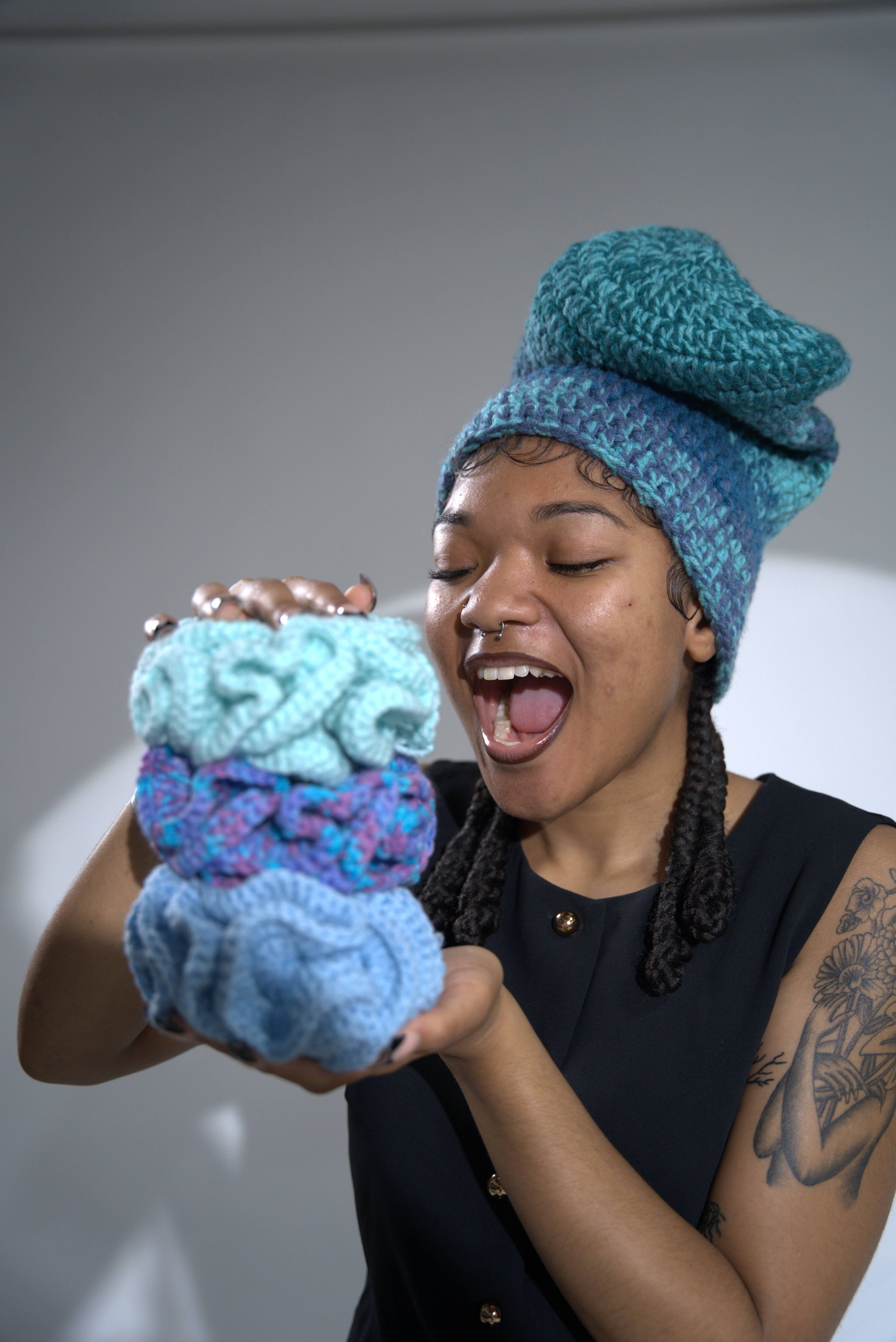 Coastal Calm Scrunchies