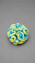 Halo Outline Ruffle Scrunchie