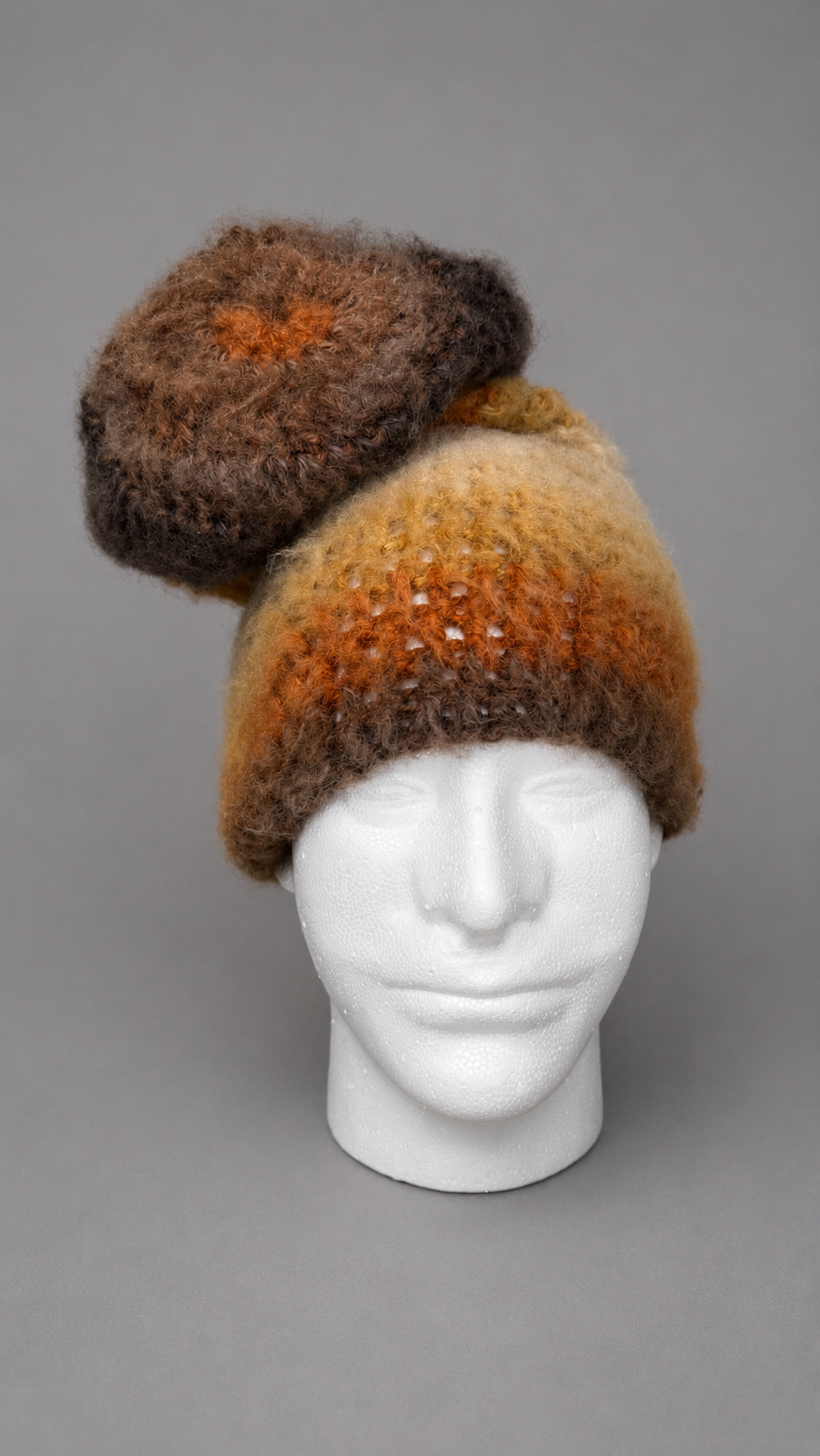 The Fuzzy Knit Slouchy Beanie