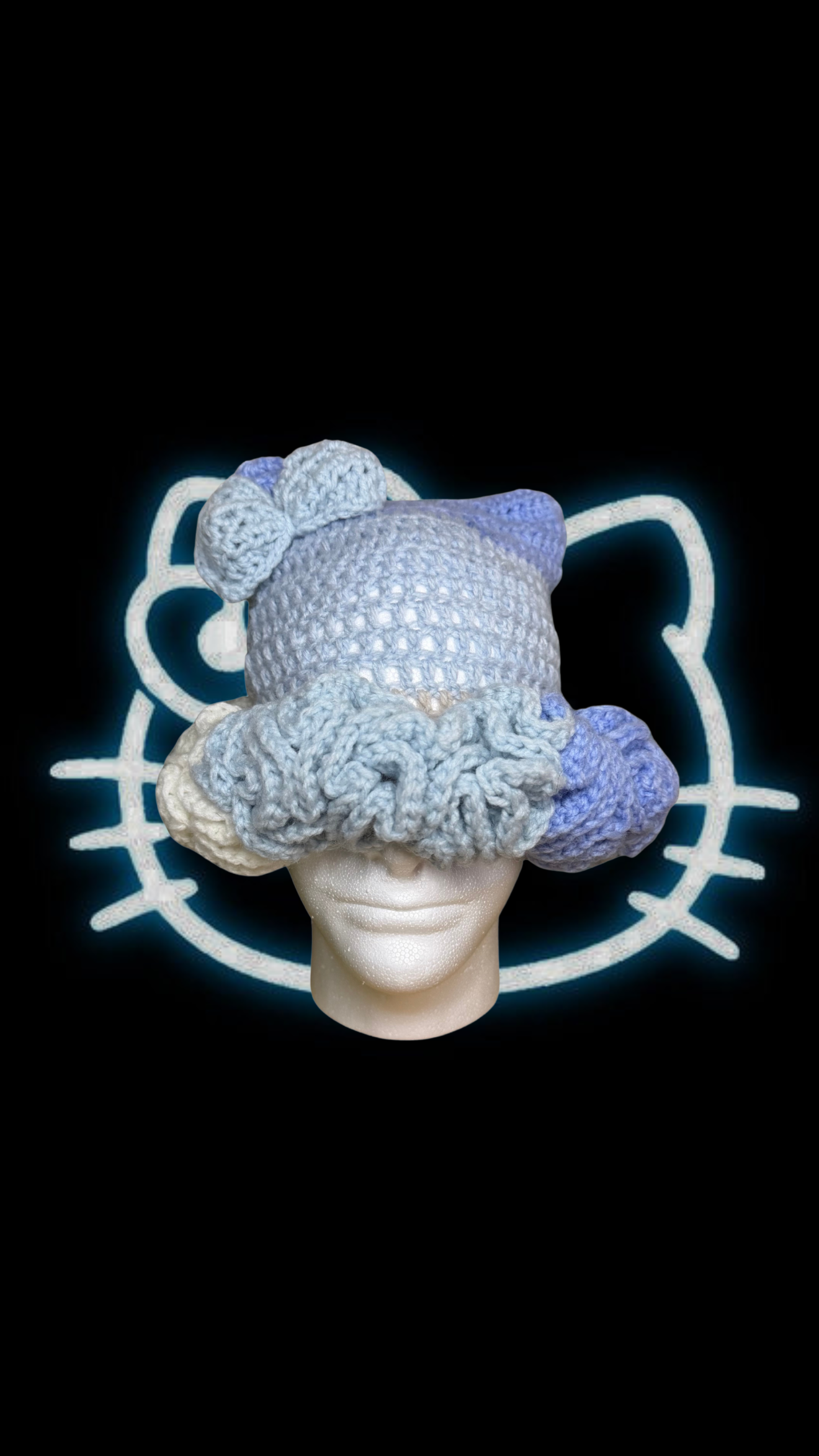 SkyGazing Hello-Kitty Ruffle Bucket Hat